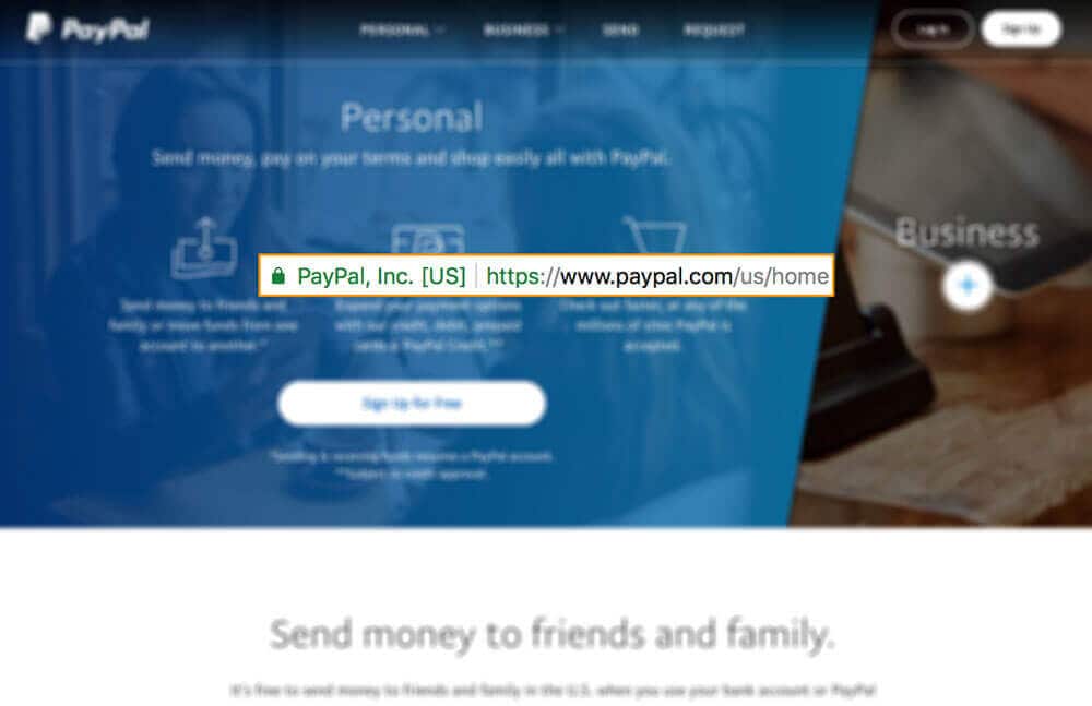 PayPal SSL-certifikat
