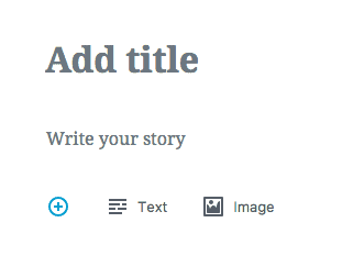the new quick select in the gutenberg editor for wordpress
