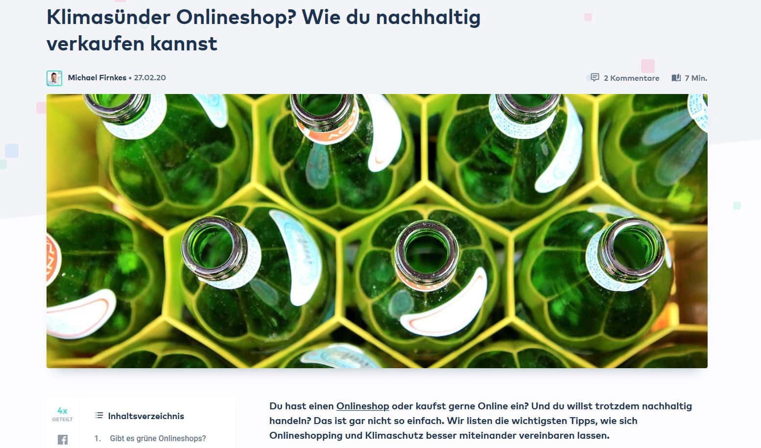 Post images for the blog