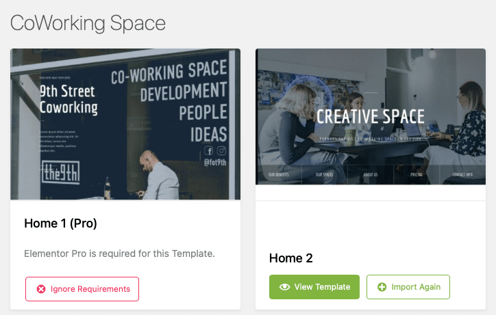 A list of free template kits by Envato Elements in WordPress