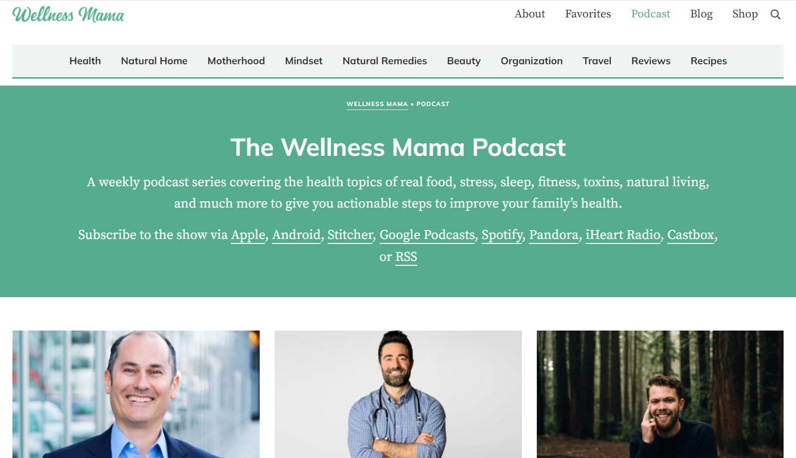 Podcast de Wellness Mama