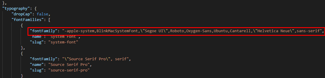 Wordpress Web Fonts Api