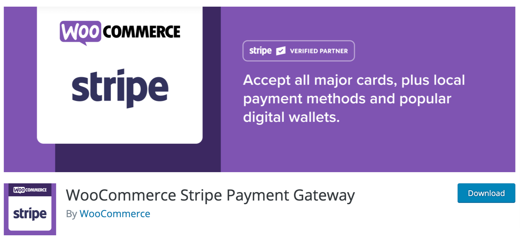 Webseite von WooCommerce Stripe Payment Gateway