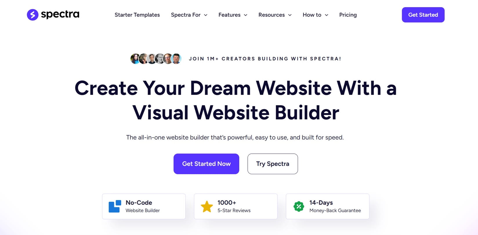 Screenshot vom Spectra One WordPress Theme