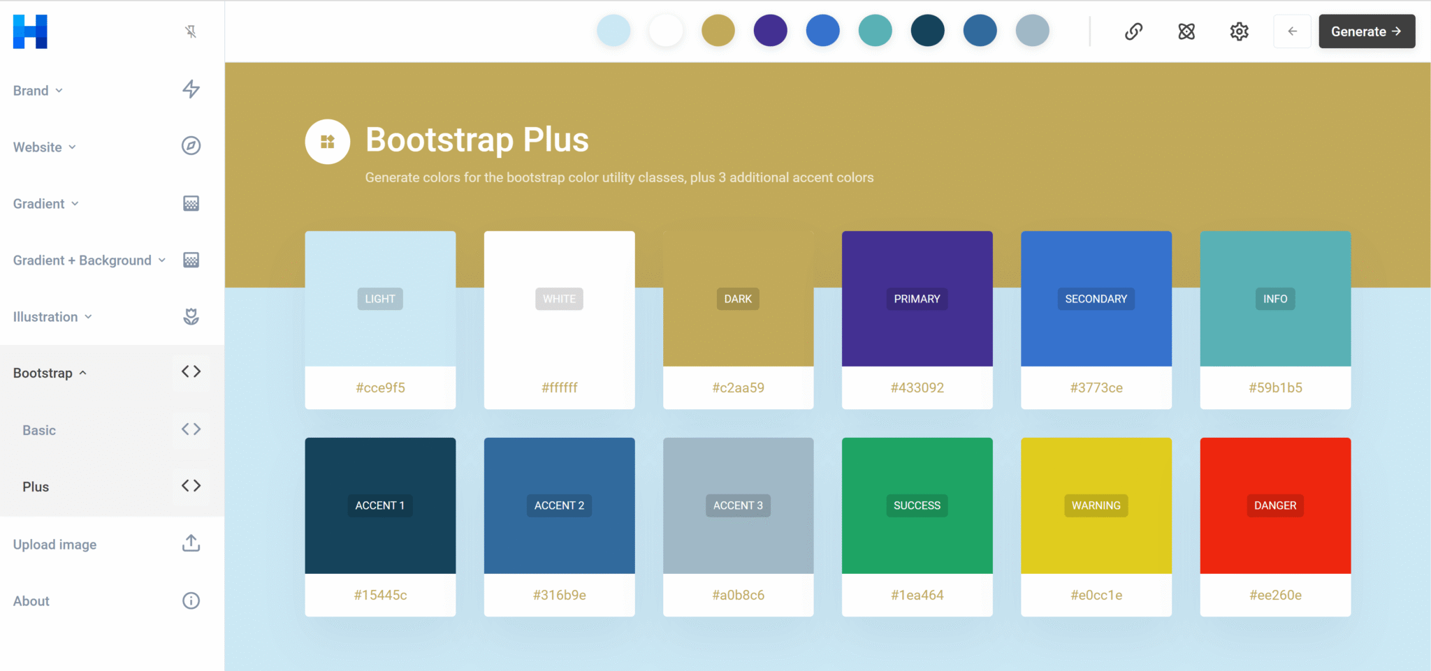 Webdesign Trends 2023 Colorpalette